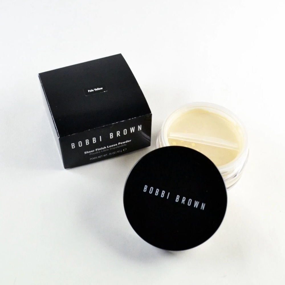 Bobbi Brown Sheer Finish Loose Powder PALE YELLOW Full Size 0.35oz Full Size NIB